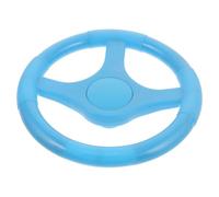 SUPVOX Volant Garçon Fille Ajustable Plastique Bleu Simulation Conduite Réaliste pour Voiture de Jardin Jeu Extérieur Accessoires Bateaux Pirates et Voitures à Tamponner