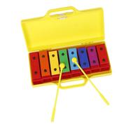 SUPVOX Xylophone Percussion Coloré Notes Portable pour Garçon Fille Ans Éducatif Musical Développement du Sens du Rythme et Reconnaissance des Couleurs