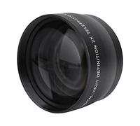 SUPYINI 2X TéléObjectif 58mm Téléconvertisseur Objectif de Caméra Haute Définition avec Verre Optique de qualité Supérieure pour Accessoire D'objectif de Caméra de 58mm de Diamètre