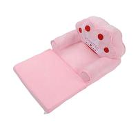 SUPYINI Canapé-lit pliable 2 en 1 pour enfant - Motif couronne - Rose - Pour salon, chambre à coucher - Chaise pliante pour tout-petit (2 niveaux)