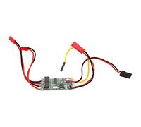 SUPYINI Contrôleur de Vitesse ESC brossé RC 5A 2s-3s Lipo pour Réservoir de | Pilote de Moteur Bidirectionnel à Balais, Léger 14 G, Protection Intégrée contre la Surchauffe, Compatible avec le Signal