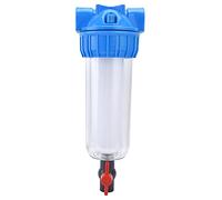 SUPYINI Filtre à Eau pour Volaille Haute efficacité pour Système D'abreuvement Automatique pour Poulets et Canards, Matériau ABS 32,5 X 13,5 Cm