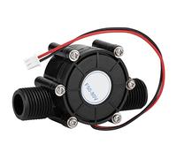 SUPYINI Générateur D'eau Outil de Charge -hydroélectrique pour éclairage de Salle de Douche ABS Noir 3,5 Pouces 1 X Générateur D'eau