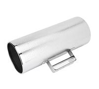 SUPYINI Guiro en Métal D'instrument de Percussion Professionnel D'acier Inoxydable de 5,12.8'' avec le Grattoir pour les Harmoniques Lumineuses