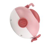 SUPYINI Jouet de Baignoire sous-Marin Mécanique pour bébé, Bouton Rotatif de Coordination œil-Main Interactif, Jouet de Baignoire à Remontage avec Fonction D'immersion Flottante pour (Rouge)