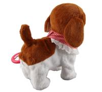 SUPYINI Jouet électronique pour chien - Jouet mignon pour promener et aboyer - Jouet interactif en peluche électronique dansant avec laisse télécommandée pour (#1)