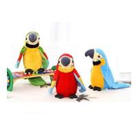 SUPYINI Jouet en Peluche Parlant, Répète Ce Que Vous Dites avec Une Voix et des Mouvements Corporels Amusants, Matériau en Peluche Douce, pour Enfants, Cadeaux pour Enfants à Partir de (a)