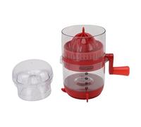 SUPYINI Juifer D'agrumes à la Main, Structure de Stestel en Acier Inoxydable Portable Légère Petite Manuelle au Citron au Citron Vert pour Camping, Voyager avec une Opération Pratique (Rouge)