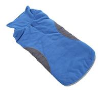 SUPYINI Manteau d'hiver pour Chien, Veste Coupe-Vent en Peluche pour Chien avec Fermeture éclair et Attaches à Crochets, pour Chiens de Taille Moyenne et Grande, Marche en Intérieur et (M)