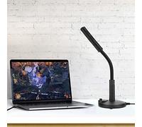 SUPYINI Microphone USB, Absorption Sonore Omnidirectionnelle avec Technologie D'élimination du Bruit de Fond, Base Antidérapante Robuste pour L'enregistrement, Le Chat en Ligne, Les