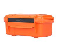 SUPYINI Organisateur de Mallette de Rangement D'outils D'extérieur étanche et Résistant aux Chocs pour Campeurs Randonneurs Orange pour Les Activités de Plein Air Plastique Dur renforcé ABS