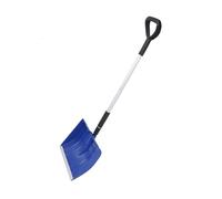 SUPYINI Pelle à Neige Amovible Légère et Portable de Grande capacité pour L'extérieur, Les Urgences, la Voiture, Le Jardin et Le Camping (Bleu)