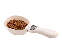 SUPYINI Petite pelle à nourriture pour chien, 15 x 14 x 6 cm, portable, électronique, mesure de la nourriture pour chat et chien, balance de cuisine