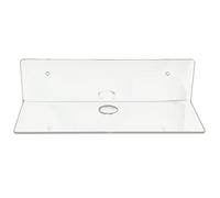 SUPYINI Présentoir en Acrylique, Support de Jouet Mural, Vitrine Transparente pour Objets de Collection, Support de Rangement avec Accessoires D'installation