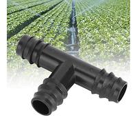 SUPYINI Raccords Durables de Couplage de Tuyau Pivotant pour L'irrigation du Jardin 16 Mm, 5,5 Cm - 100 Raccords de Dérivation (Té 16mm 50 pièces)