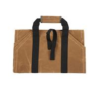 SUPYINI Sac Fourre-Tout en Bois de Chauffage, Porte-bûches en Toile Imperméable pour Cheminée, Poignée Ergonomique pour Une Utilisation en Extérieur et en Intérieur