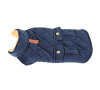 SUPYINI Veste Chaude pour Chien, Manteau D'isolation Contre Le Froid Coupe-Vent en Flanelle avec Port de Traction et Fermeture à Boucle à Crochet Réglable, pour Animaux de Compagnie, (XL)