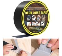 SUQ 15m Bande Etancheite Toiture, Ruban Double Face Butyle pour Joints de Film, Réparation de Camping-Car, Fenêtres, Étanchéité de Bateau, Réparation de Revêtement d'Étang (0.7 mm × 5 cm)