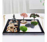 SUQ Accessoires Zen, Figurines de Fée, Jardin Miniature Décoration, Décorations de Bac à Sable, Miniatures Zen, Accessoires Cadeau Créatif, Figurine en Résine