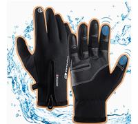 SUQ Gants de sport chauds et imperméables, gants à écran tactile antidérapants pour la course à pied en hiver, gants chauds pour hommes, gants de course à pied pour femmes, adaptés au sport