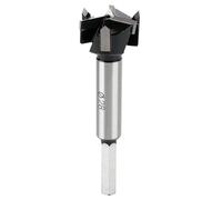 SUQIN 28mm Mèche Forstner Foret à Ailettes Plates,Multi-Dents Meche Bois Avec 8mm tige hexagonale,Foret Forstner Pour Bois Panneaux D'aggloméré Panneaux De Fibres