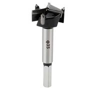 SUQIN 35mm Mèche Forstner Foret à Ailettes Plates,Multi-Dents Meche Bois Avec10mm tige hexagonale,Foret Forstner Pour Bois Panneaux D'aggloméré Panneaux De Fibres