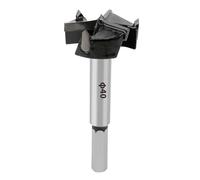 SUQIN 40mm Mèche Forstner Foret à Ailettes Plates,Multi-Dents Meche Bois Avec10mm tige hexagonale,Foret Forstner Pour Bois Panneaux D'aggloméré Panneaux De Fibres