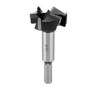 SUQIN 42mm Mèche Forstner Foret à Ailettes Plates,Multi-Dents Meche Bois Avec10mm tige hexagonale,Foret Forstner Pour Bois Panneaux D'aggloméré Panneaux De Fibres