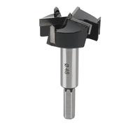 SUQIN 48mm Mèche Forstner Foret à Ailettes Plates,Multi-Dents Meche Bois Avec10mm tige hexagonale,Foret Forstner Pour Bois Panneaux D'aggloméré Panneaux De Fibres