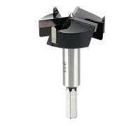 SUQIN 53mm Mèche Forstner Foret à Ailettes Plates,Multi-Dents Meche Bois Avec10mm tige hexagonale,Foret Forstner Pour Bois Panneaux D'aggloméré Panneaux De Fibres