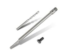 SUQIN Foret à Béton Adaptateur SDS Plus 350mm Avec Foret Pilote, Tige D'extension De Forets M22 Pour Maçonnerie Et Béton Scie-Cloche