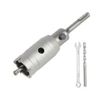 SUQIN Scie Cloche Trépan Beton Ø 40mm Avec Adaptateur SDS Plus 110 mm,Carotteuse Beton,Scie Trépan Pour Percer Des Trous Dans Les Murs En Blocs