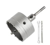 SUQIN Scie Cloche Trépan Beton Ø 95mm Avec Adaptateur SDS Plus 110 mm,Carotteuse Beton,Scie Trépan Pour Percer Des Trous Dans Les Murs En Blocs