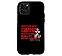 sur Cette Pierre, Je construirai Mon église Coque pour iPhone 11 Pro