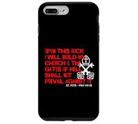 sur Cette Pierre, Je construirai Mon église Coque pour iPhone 7 Plus/8 Plus