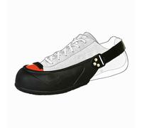 TigerGrip Sur-chaussures de sécurité Visitor Mixte Noir 39/43 EU
