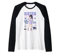 Sœur des Amateurs de Musique coréenne Kpop Idol Girls Manche Raglan