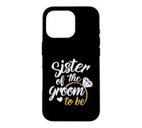 Sœur du Futur marié - Grand Jour de Mariage Coque pour iPhone 16 Pro