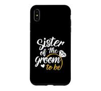 Sœur du Futur marié - Grand Jour de Mariage Coque pour iPhone XS Max