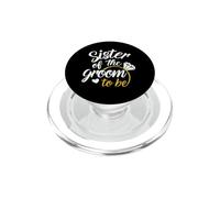 Sœur du Futur marié - Grand Jour de Mariage PopSockets PopGrip pour MagSafe