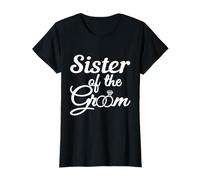 Sœur du marié, Mariage, fête prénuptiale, Assorti T-Shirt