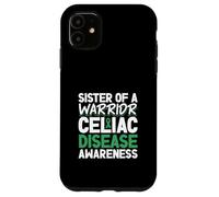Sœur d'un guerrier de la maladie cœliaque Coque pour iPhone 11