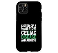 Sœur d'un guerrier de la maladie cœliaque Coque pour iPhone 11 Pro