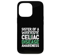 Sœur d'un guerrier de la maladie cœliaque Coque pour iPhone 13 Pro
