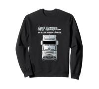 Sur essieu... Dans tous les pays de camion conducteur / camionneur Sweatshirt