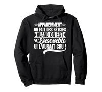 Sœur Fière Frère Génial Fille Aînée Famille Amour Enfants Sweat à Capuche