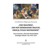 Sur Henryk Siemiradzki. Une anthologie de textes des années 1872-1914