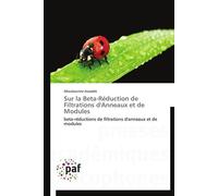 Sur la beta-réduction de filtrations d'anneaux et de modules - ASSADEK-A - P.academiques Francophones - broché - Essai