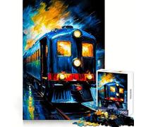 sur la Bonne Voie sous la Pluie Puzzle de 1000 pièces pour Adultes pour stimuler la mémoire et se détendre mentalement Découpe de qualité supérieure Surprise chaleureuse (38x26cm)