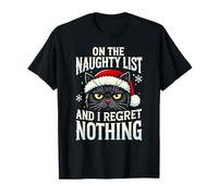 sur la liste des méchants et Je ne Regrette Rien à Noël T-Shirt